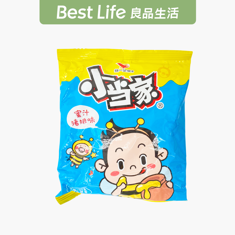  统一小当家干脆面(蜜汁猪排味)20g/个休闲零食