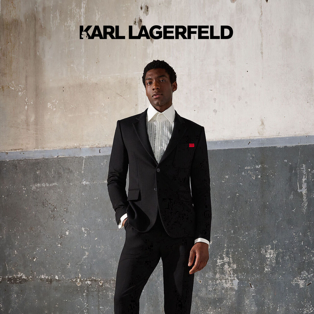 【致敬经典系列】KARL LAGERFELD夏晚礼服修身西服男装235M1400