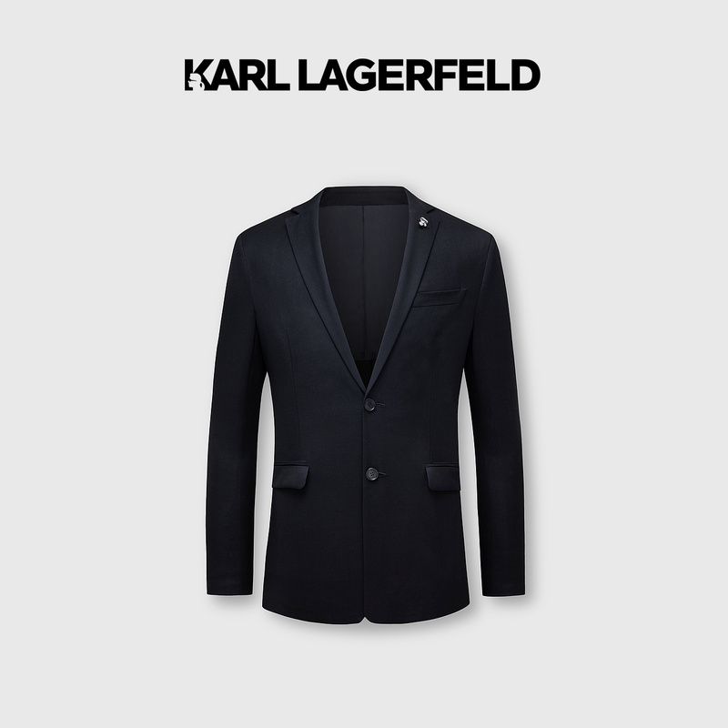 【官方男装】KARL LAGERFELD卡尔拉格斐新款男西服老佛爷M21O3901