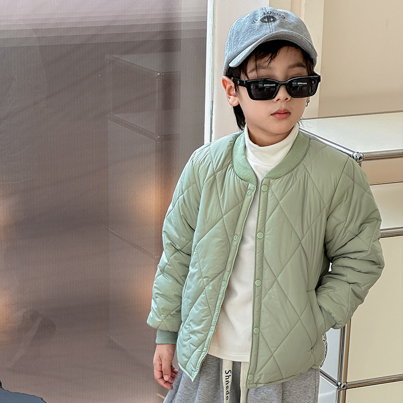 2025儿童棉服内胆加绒中大小童内穿保暖神器男童女童修身内胆外套