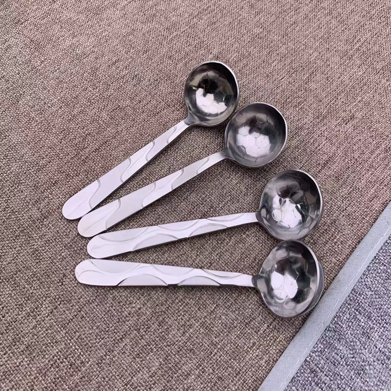 0021W亗足球深凹小料勺随机3支 永淳 丨 豆芽 耳套厂家浮力