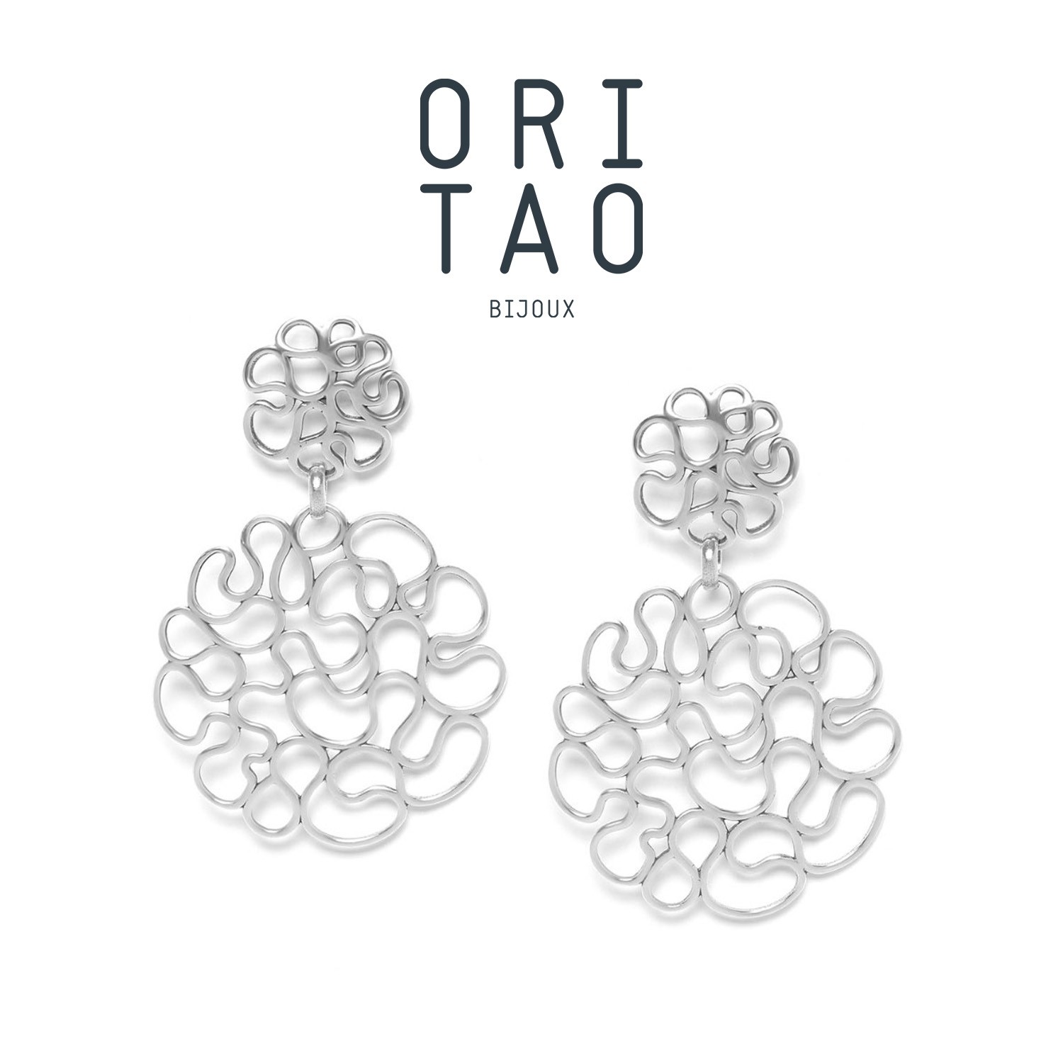 合金耳饰 法国品牌ORI TAO 秘境系列 个性气质法式时尚高档耳针 