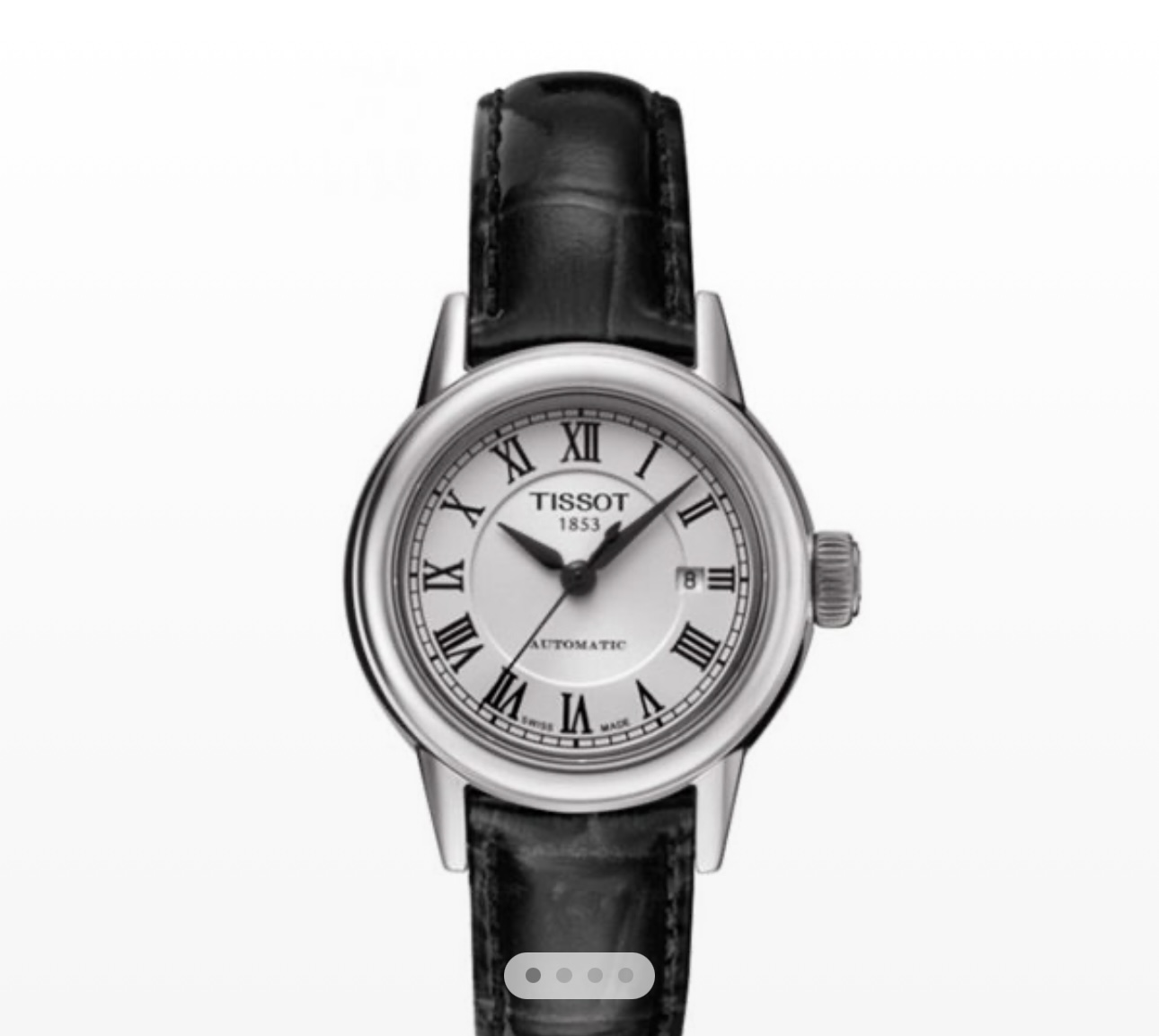 99新 Tissot/天梭 天梭/女士腕表/表盘29.5/全自动机械