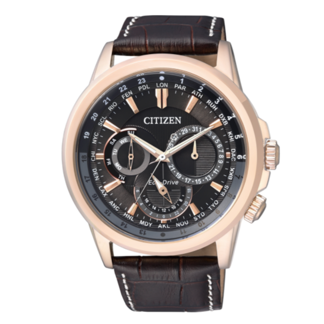 Citizen/西铁城光动能皮带商务表BU2023-12E