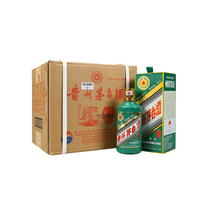 MOUTAI/茅台贵州茅台酒出品虎年整箱生肖纪念53度500ml*6