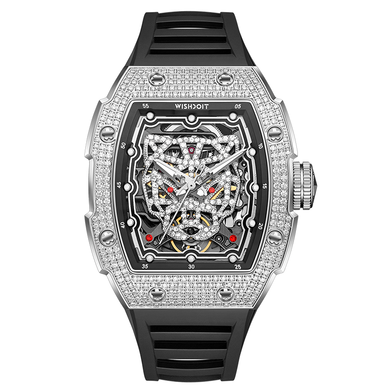 理查系列酒桶机械男士腕表9z