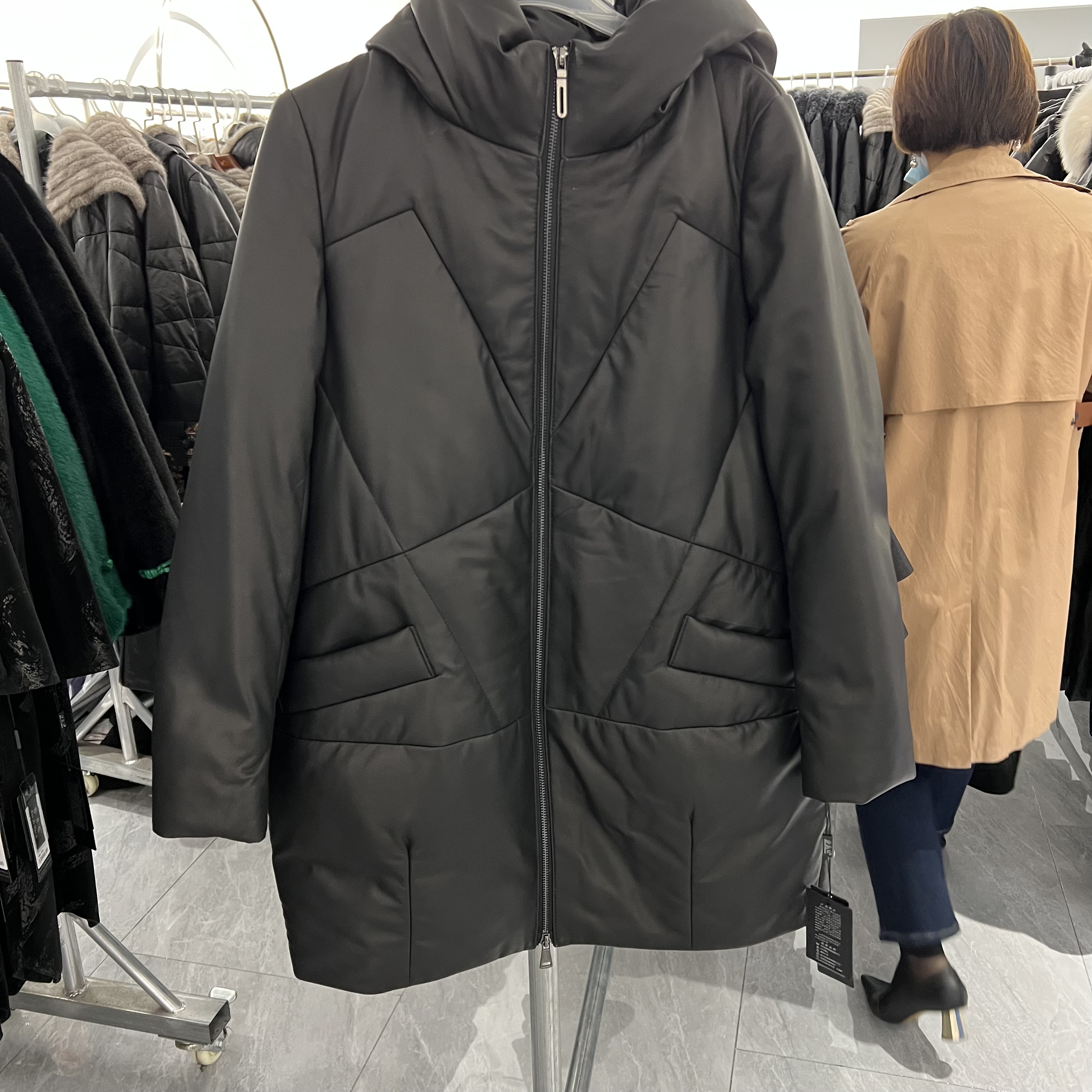 高货 女士保暖外套中长款1104