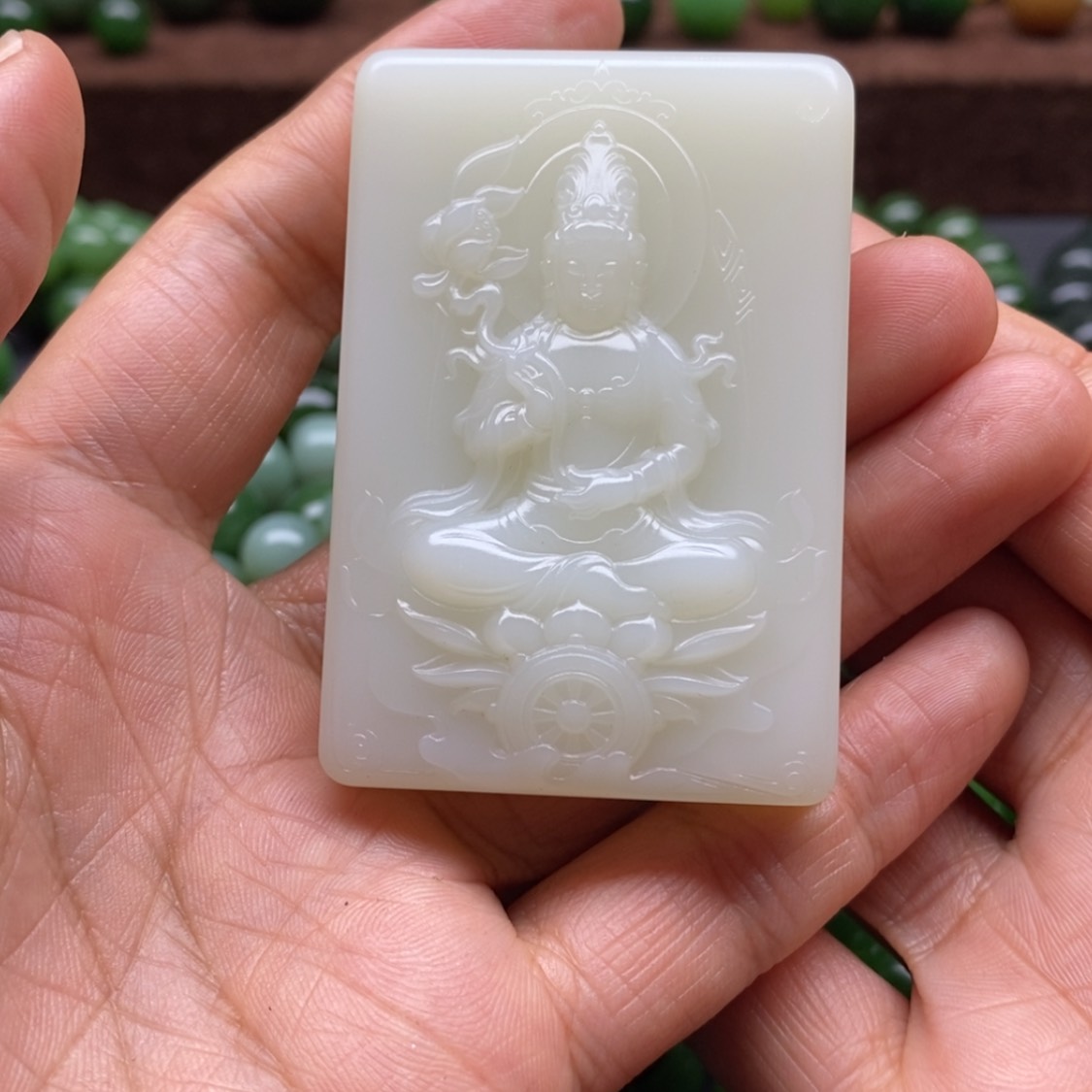 【闪购商品】和田玉颈饰未镶嵌宝*