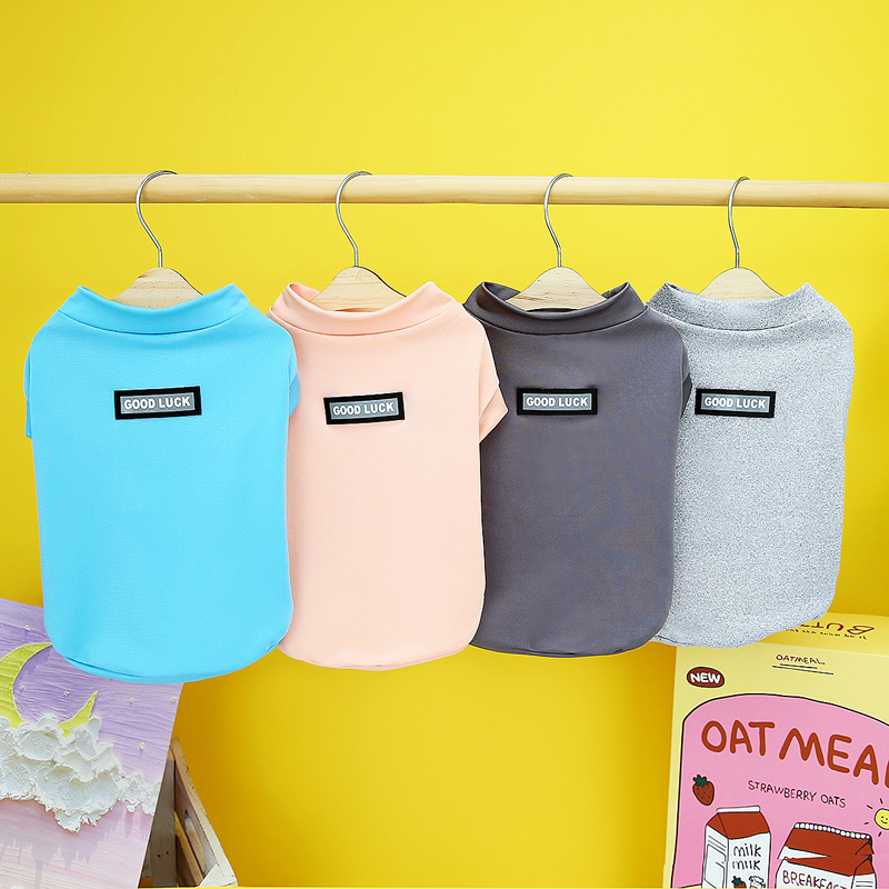 宠物狗狗衣服夏季防晒服速干运动背心泰迪猫咪小狗春夏薄款清凉装