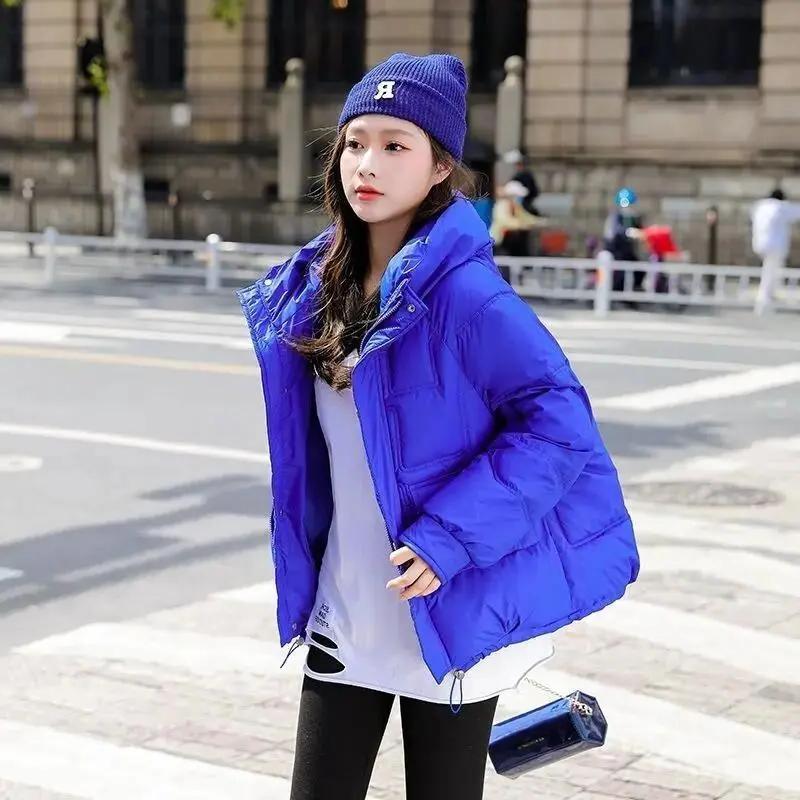 冬季反季促销2023冬季新款加厚面包服羽衣服女韩版宽松外套袄