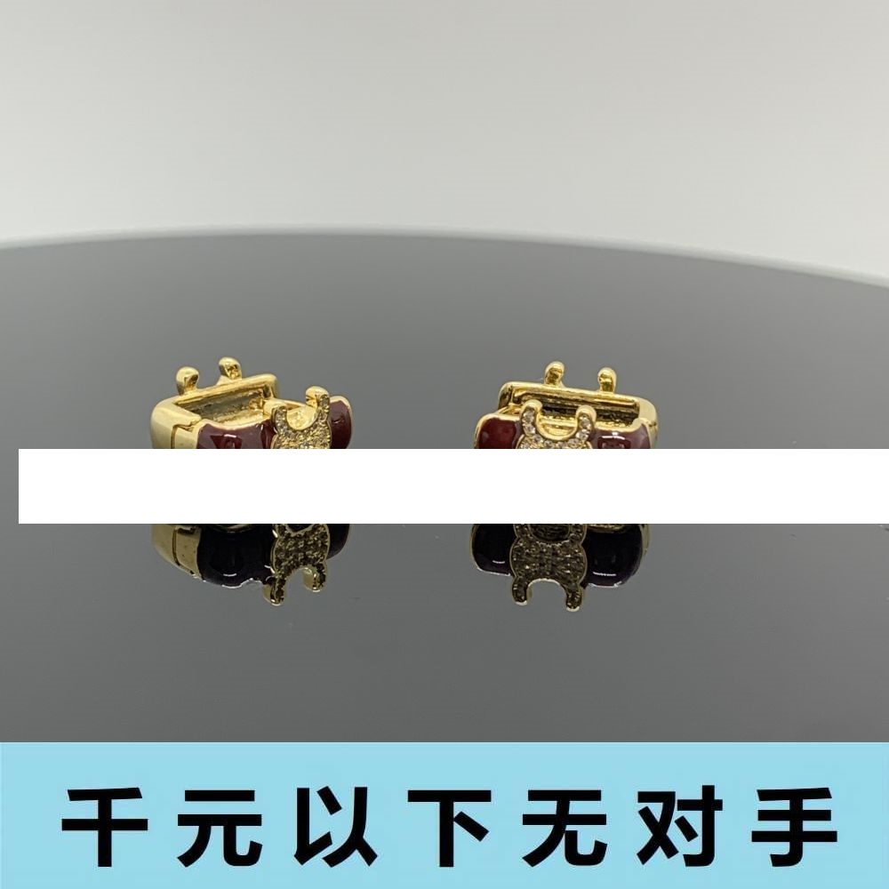 铜合金合成锆石耳饰 ED819 ED819耳钉系列