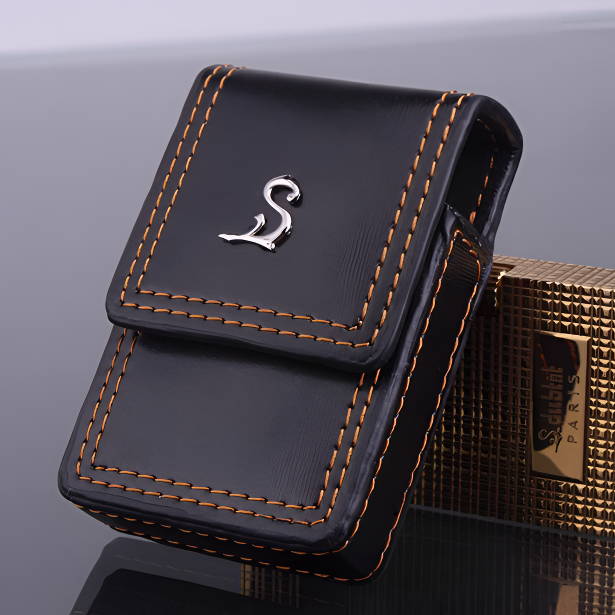 S.dubtnt法国都柏特LINEA系列打火机专用小牛皮真皮皮套