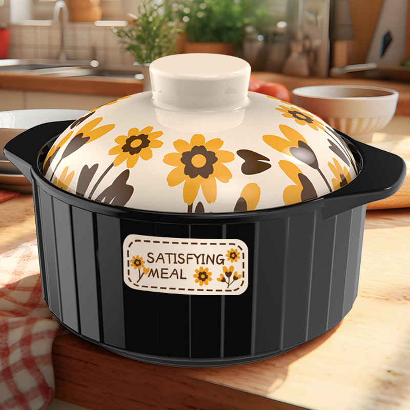 【向日葵炖锅】康舒砂锅家用耐热大容量炖煮砂锅煮粥广式靓汤煲