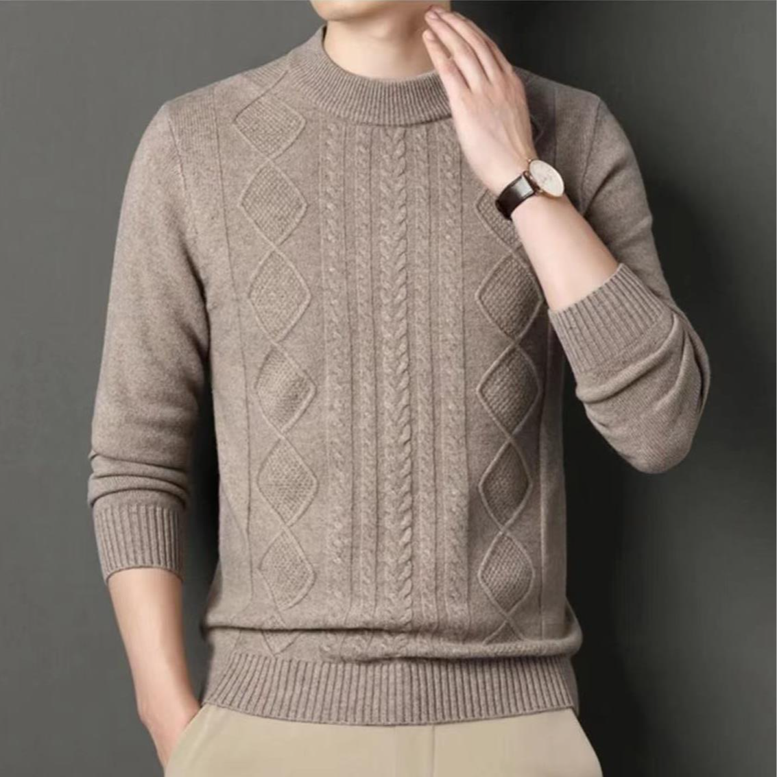  编号【501-550】爸爸装中老年男士毛衣