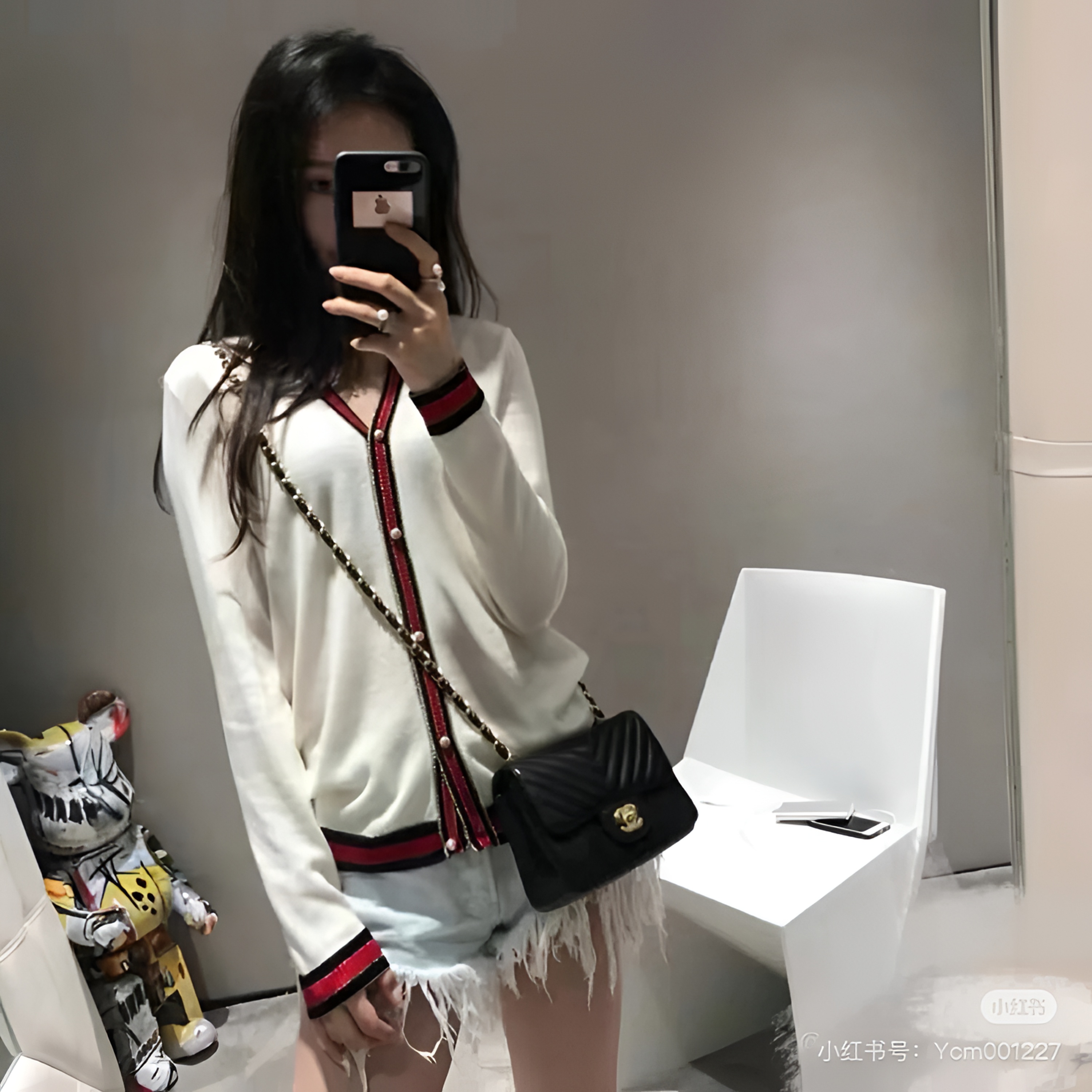古驰/羊毛/针织衫/95新/