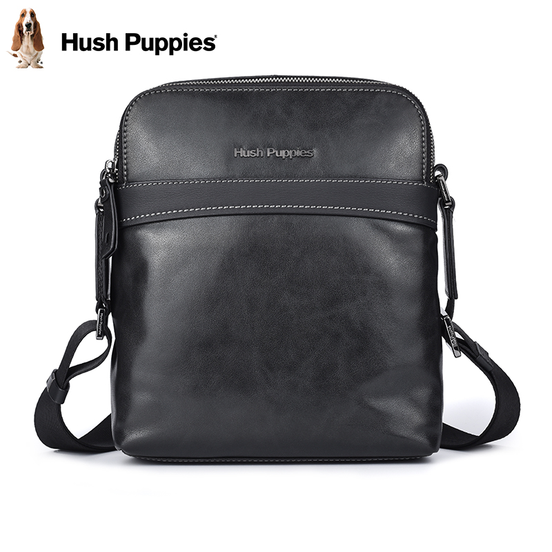 暇步士单肩包男简约牛皮斜挎包时尚真皮高级感HA-1471709W-5710