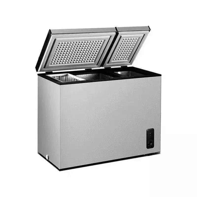 海尔158L风冷无霜冰柜小型家用节能全冷冻商用大容量静音冷柜