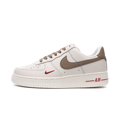 秋冬耐克休闲男女鞋Air Force 1空军一号奶咖低帮板鞋运动瑜伽鞋