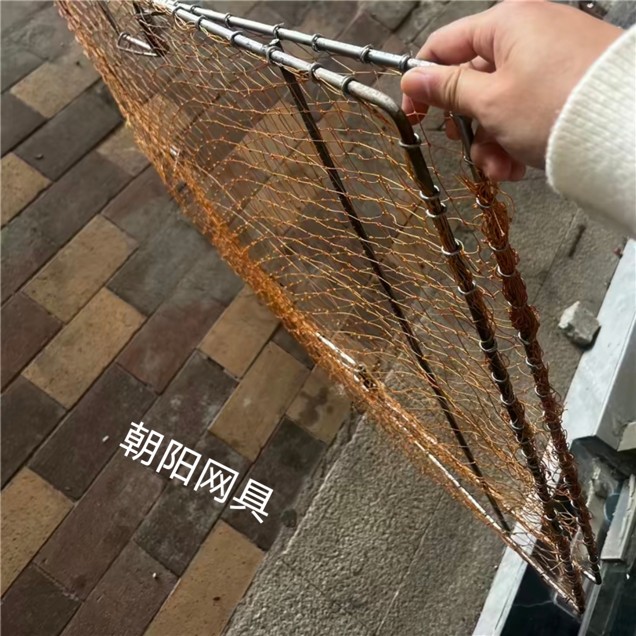 家用果园围栏养殖排网手工围鸡网护栏网黄色防鸟驱鸟器神器户外