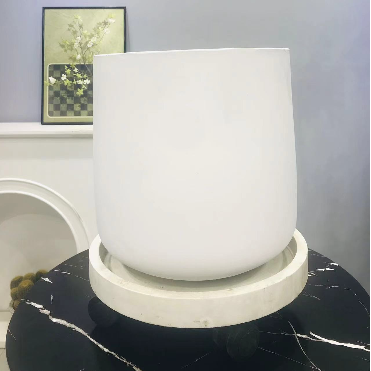 { 镁泥盆 } 北欧风格艺术花盆 提升绿植颜值 家装风格意境