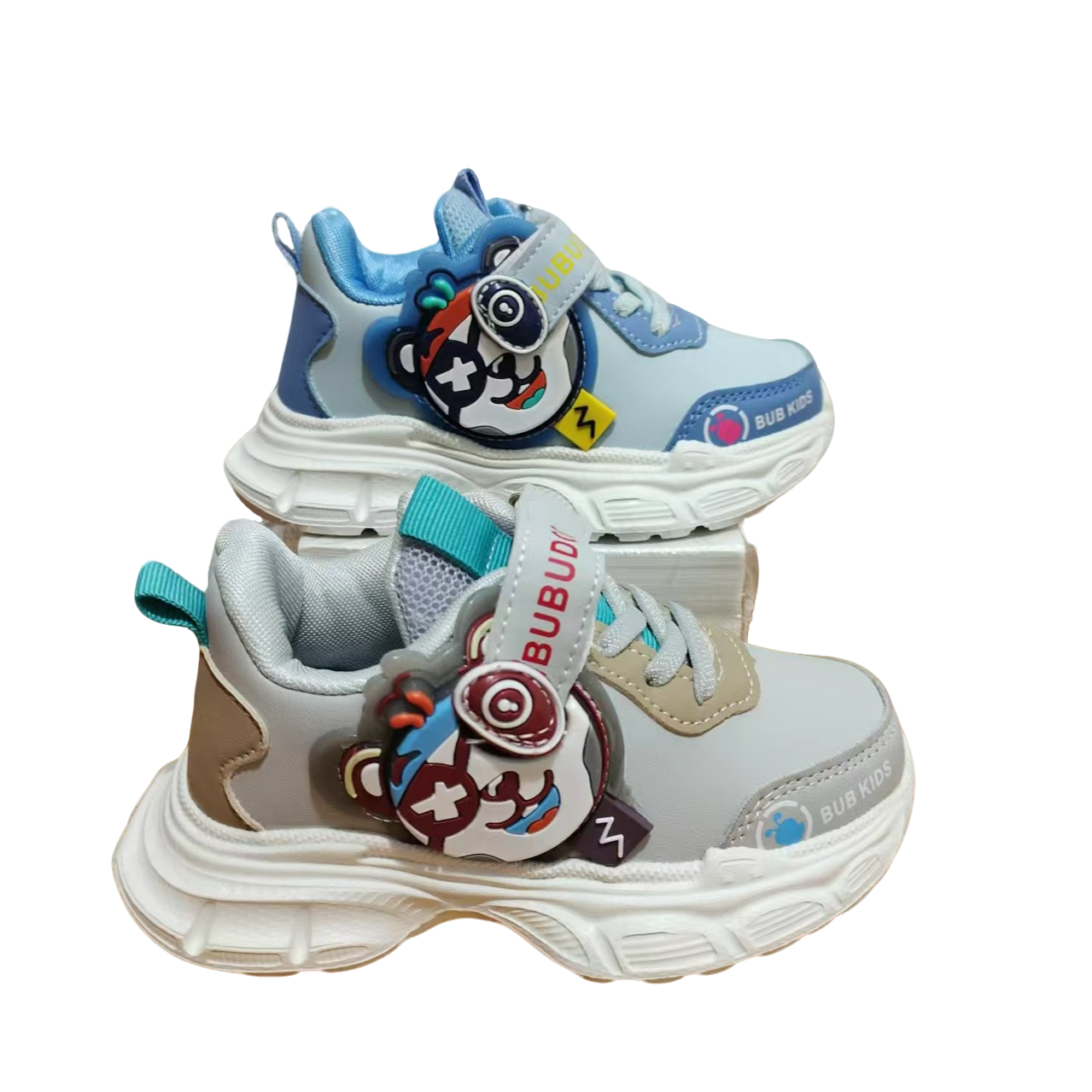 带灯款不保灯，无运费险BUBUDOO香港豆子秋款单鞋运动鞋A68皮面.