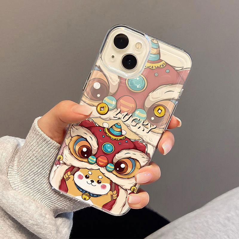 好运龙宝宝苹果iPhone15/14promax手机壳13/12新年11/xs/7/8plus6