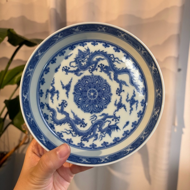 源明青忆双龙壶承