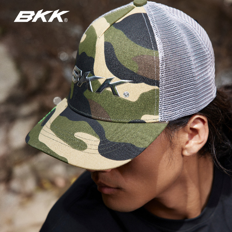 BKK垂钓帽子女鸭舌帽钓鱼防晒男士夏天网眼遮阳帽钓鱼用品休闲