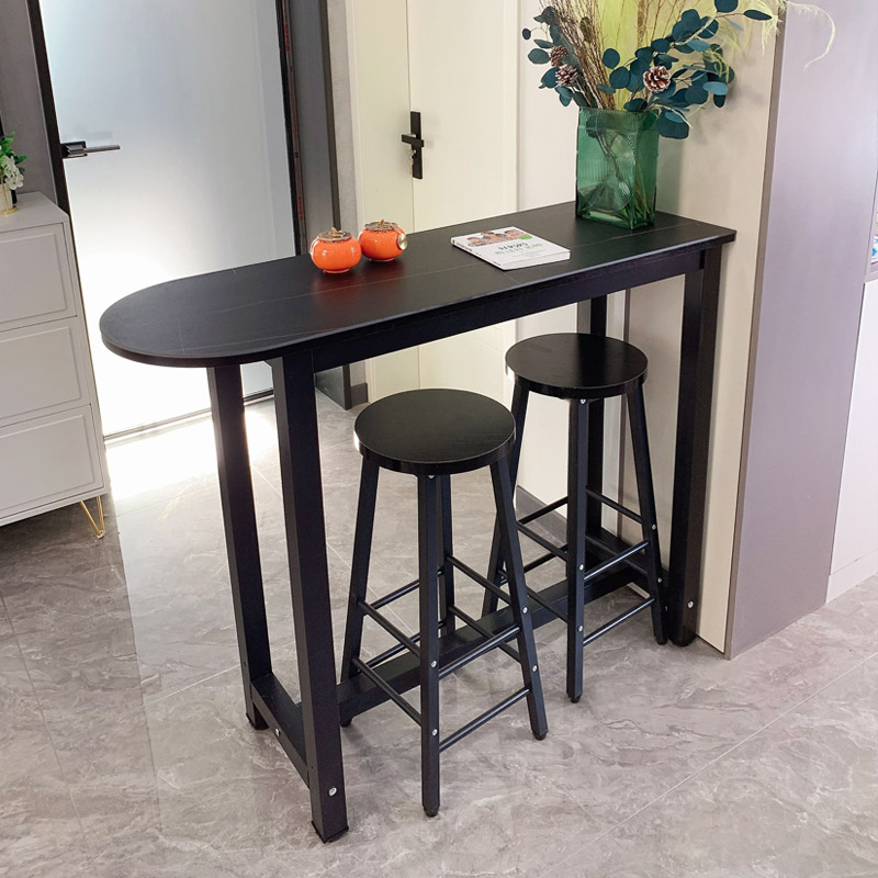 【清仓/自己安装】家用吧台桌椅组合阳台创意隔断高脚桌长条酒吧桌