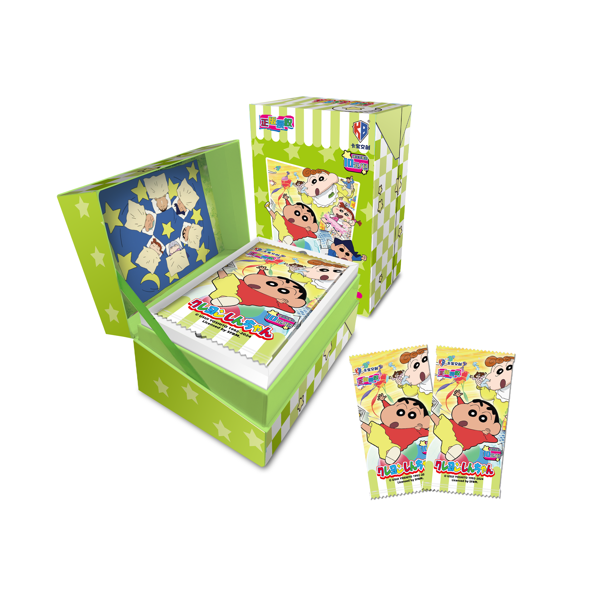 【平拆】卡宝蜡笔小新电影大作战盲盒收藏卡