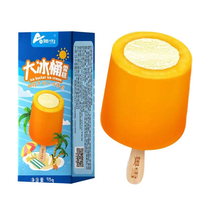 大冰桶甜橙牛奶口味雪糕 95g/支