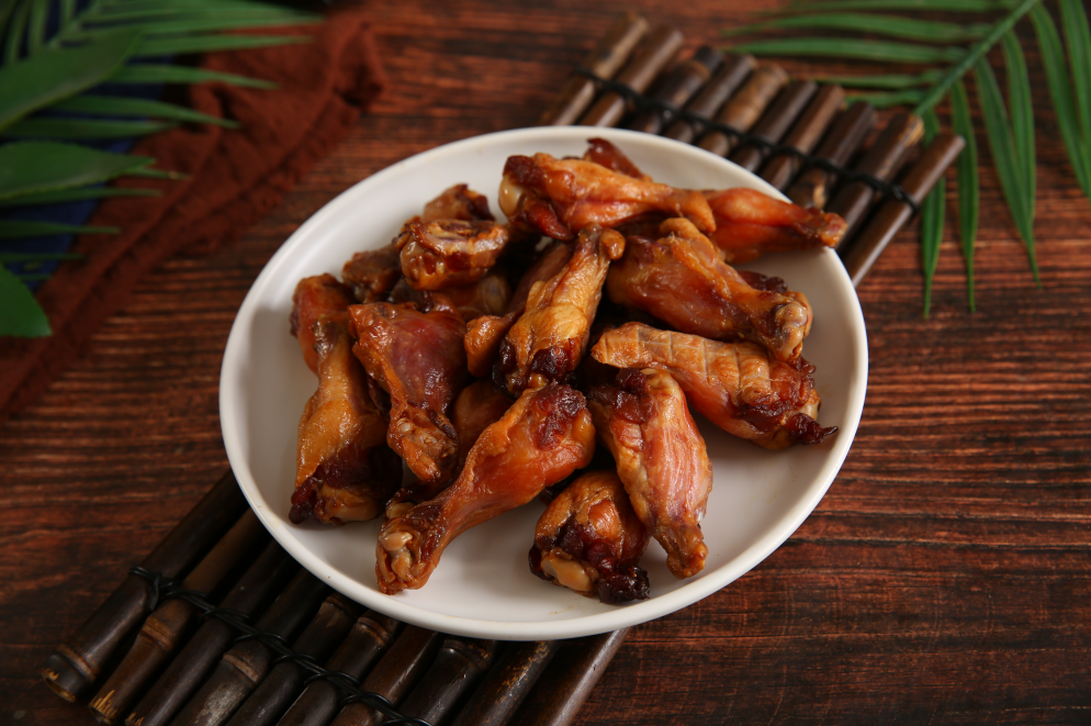 温州风味特产古法优质美味肉质紧实蒸酱油鸡腿500g 包冰率不含冰