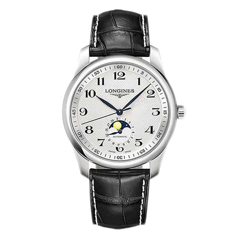 95新 Longines/浪琴 四针月相L2.909.4.78.3/40MM22年全套白盘A组