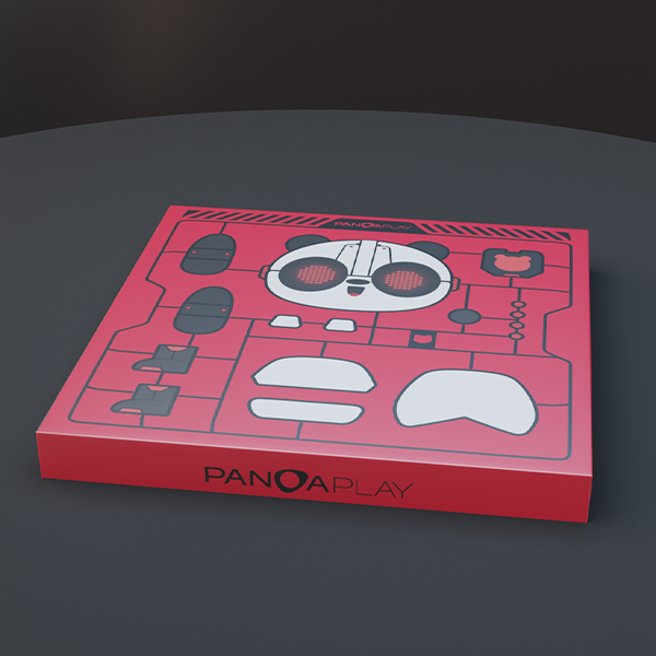 12.25【598】PANDAPLAY品牌收藏周边附赠高达模型