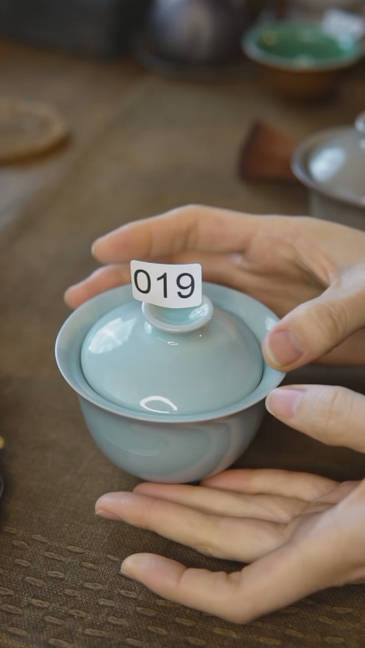 【闪购商品】陶瓷其他龙泉青瓷 盖碗019