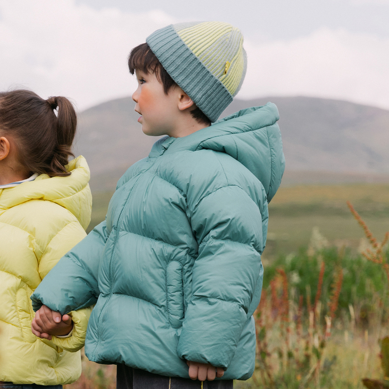 【石墨烯羽绒】papa爬爬冬宝宝轻厚男女童保暖羽绒服外出时尚款D