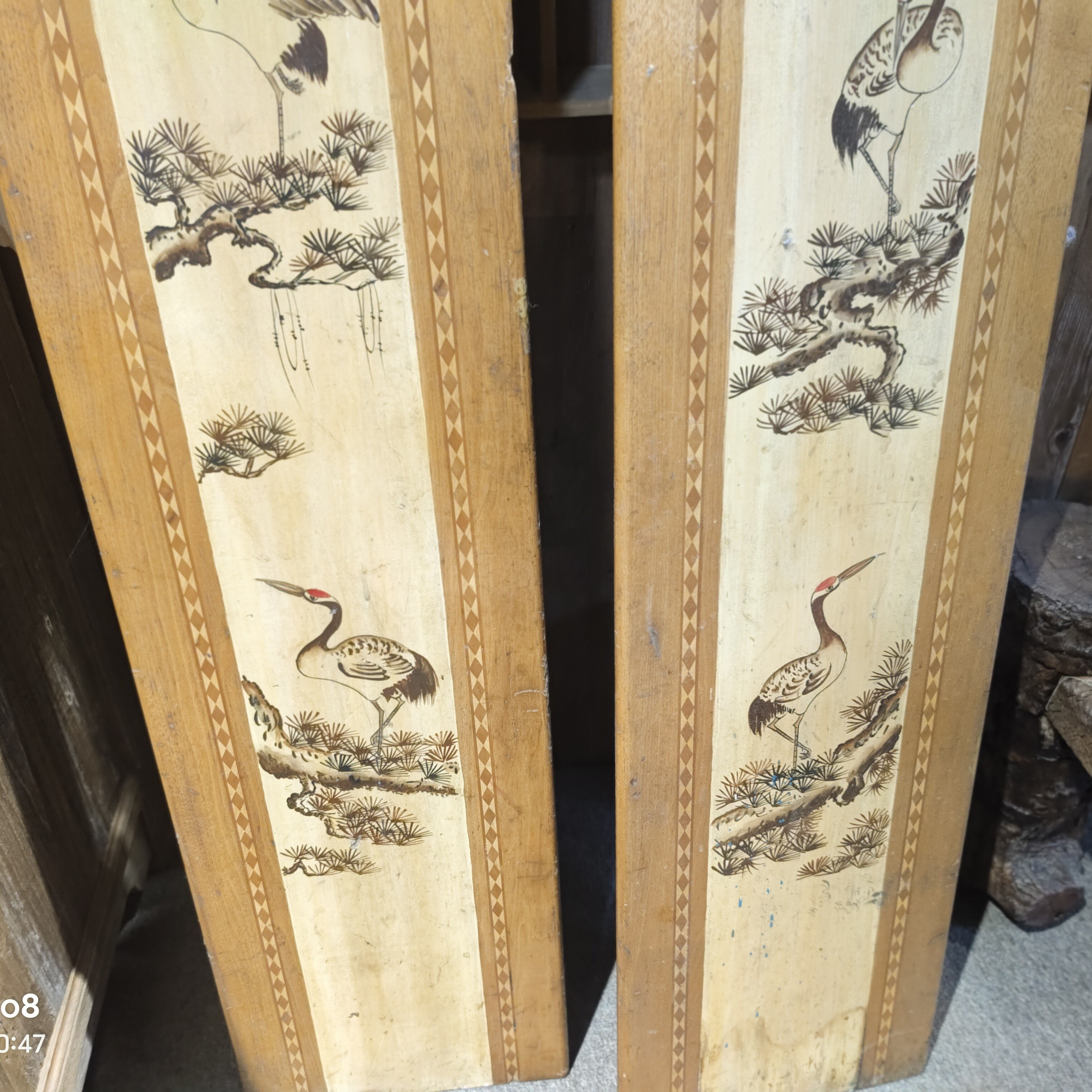 实木东北老画手工