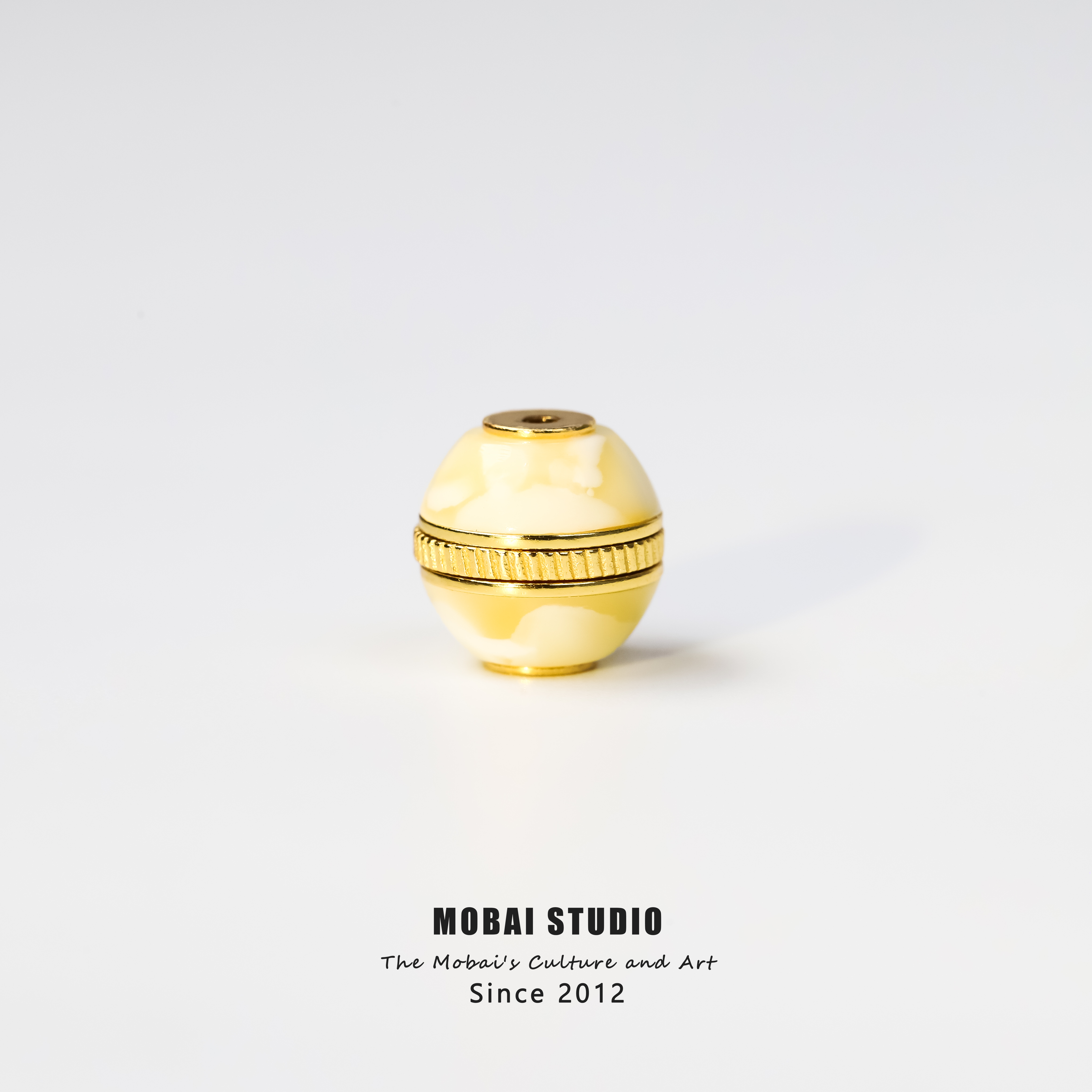 MOBAI默白出品-「蜜蜡汉堡珠」时尚单品汉堡珠（多样性发货发其一）