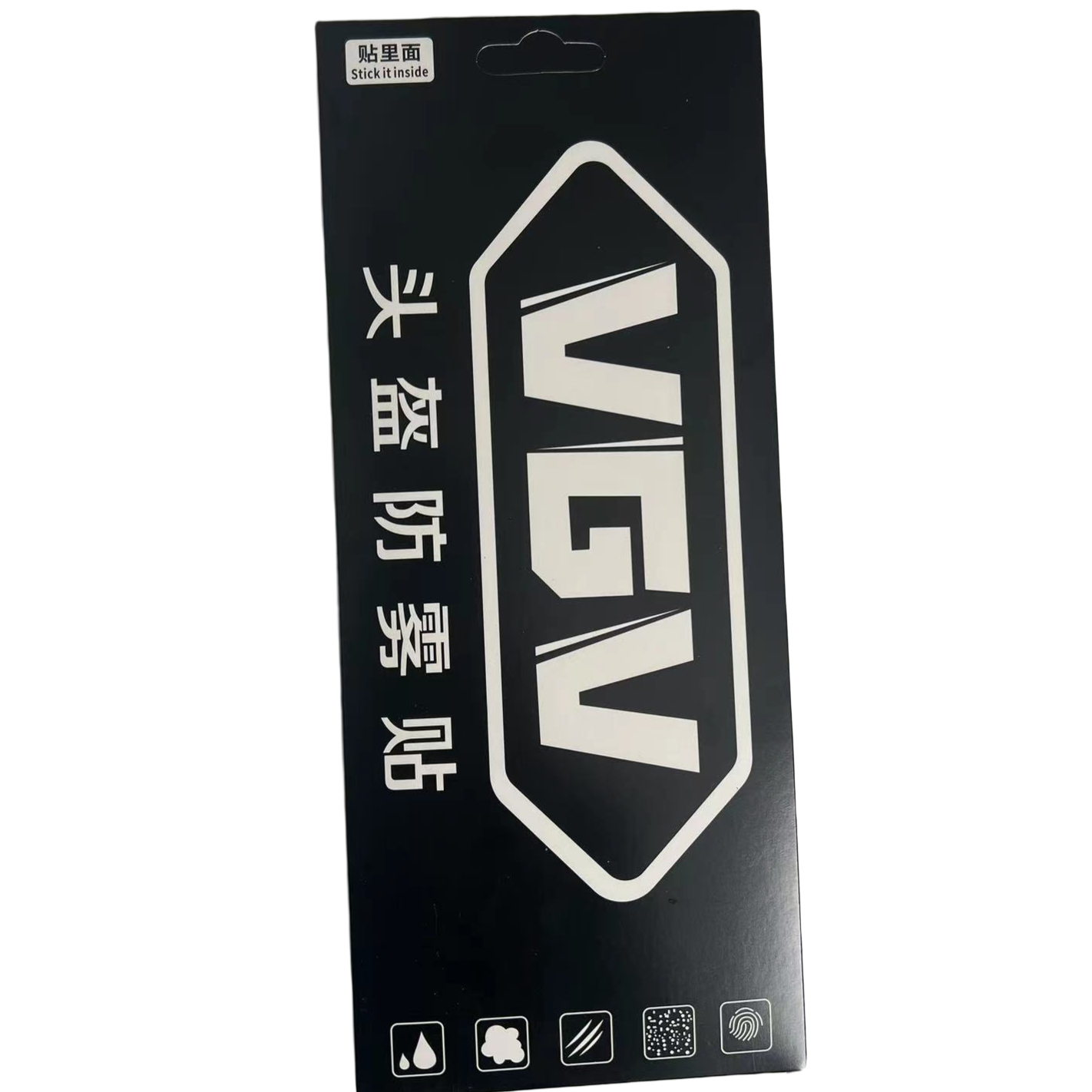 头盔镜面通用防雾贴