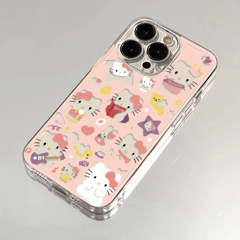 满屏趣味猫适用iPhone15/14/13手机壳苹果小米vivo华为oppo软可爱