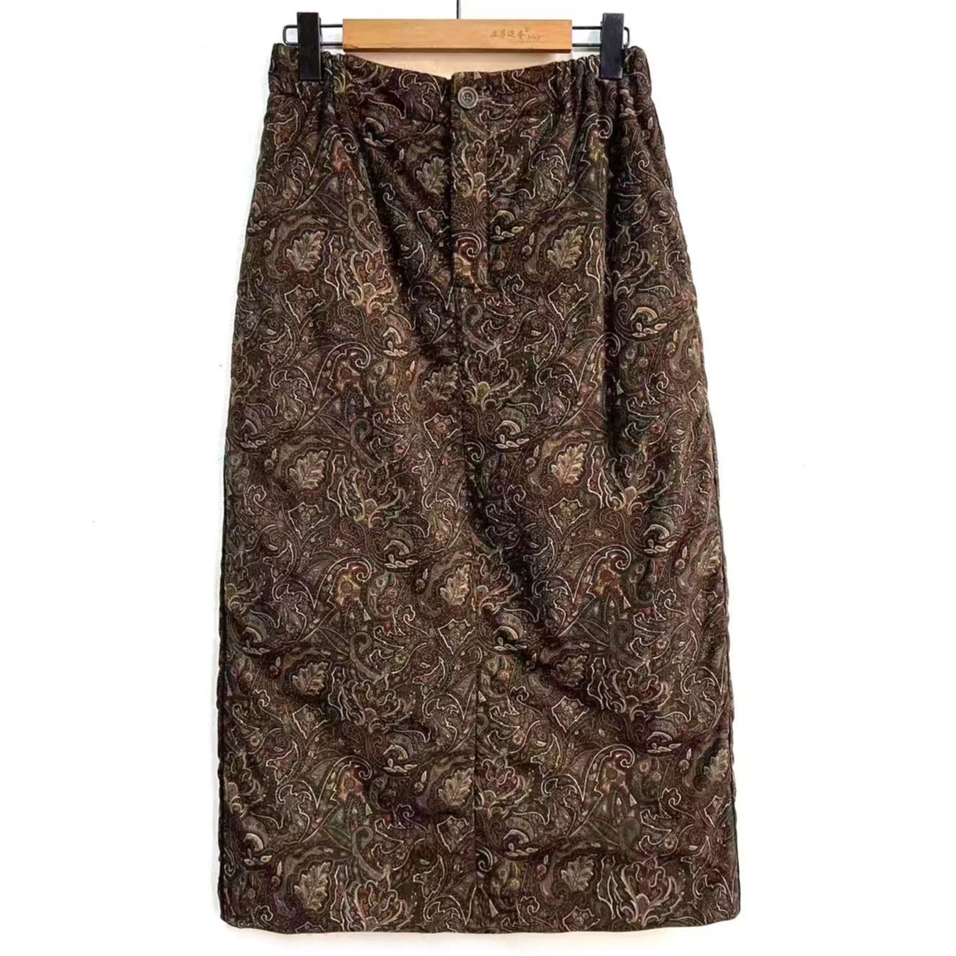 左岸迷香 果儿坊 【半身裙】时尚 复古 花色 休闲 保暖 秋冬 2003