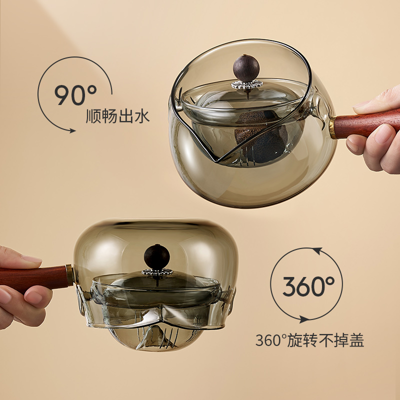 墨瑶侧把茶壶