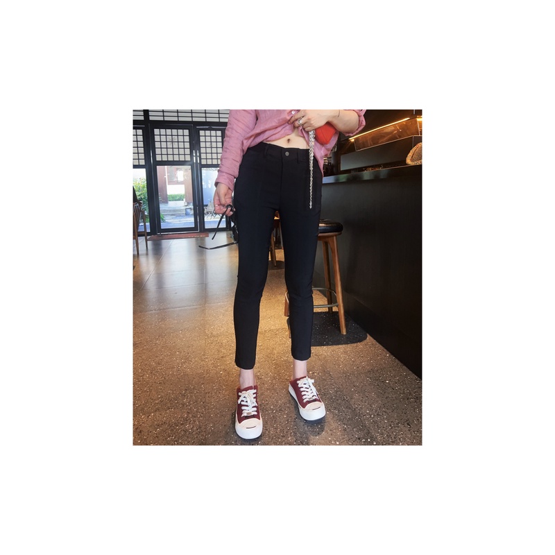 新款“美腿杜莎裤”876#P01653春夏新款原宿辣妹高级长裤