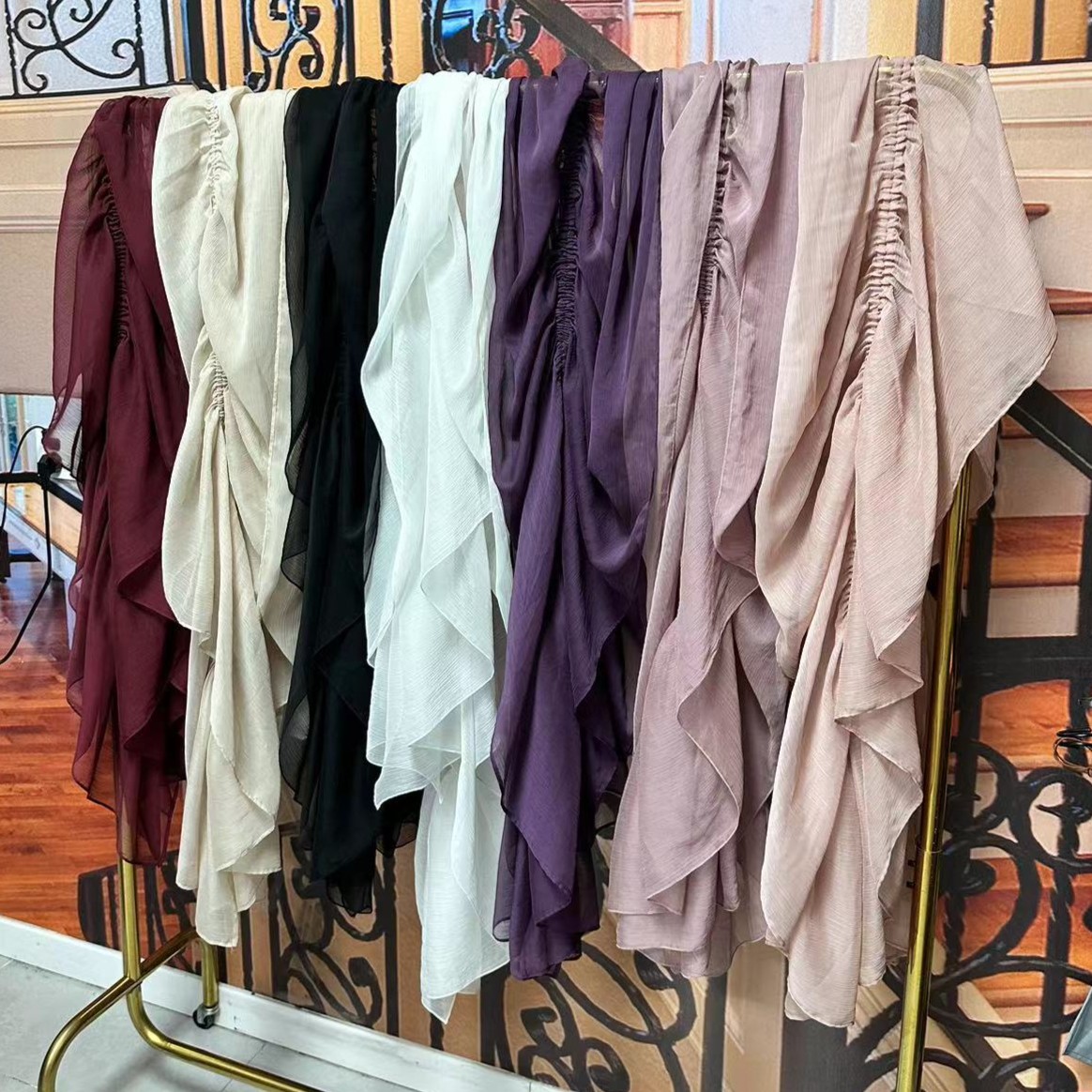 唯艳家【春山行】现货披肩   四季百搭