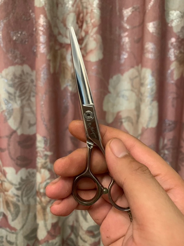 日本美发剪刀 光剪5.8寸 半手型久握不累 成色完美锋利无比