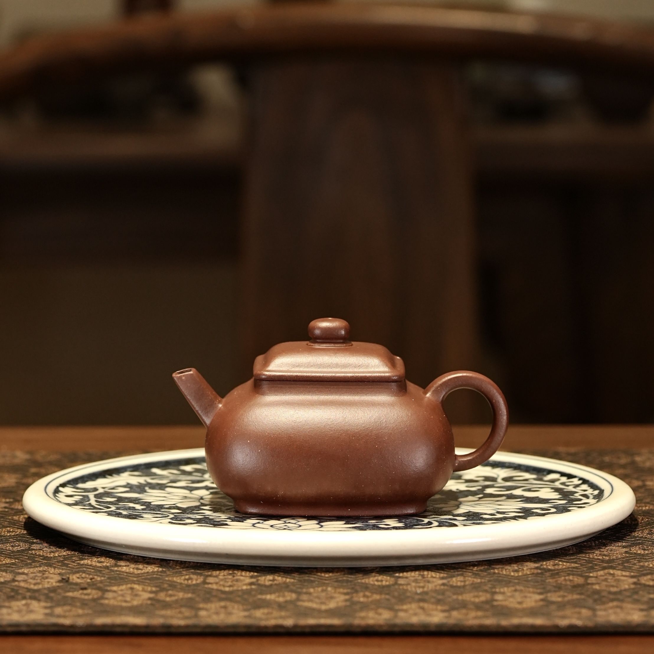 华健老师门下优秀弟子邵晨旭甲辰年作品《坦然》紫砂壶全手工手制壶