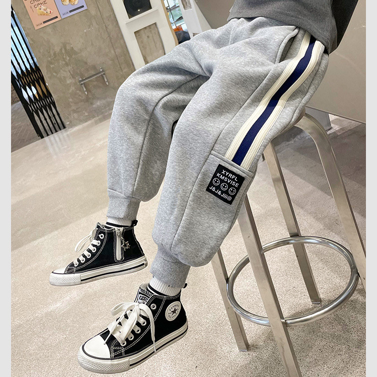 童装裤子男宝宝运动裤儿童春季裤子中小童卫裤新款长裤百搭休闲裤