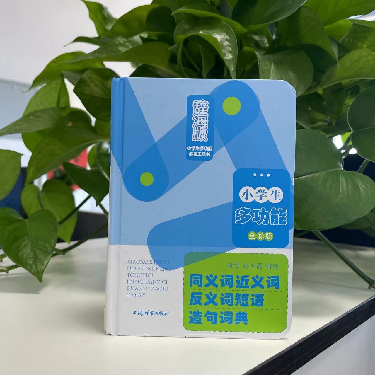小学生多功能同义词近义词反义词短语造句词典全彩9787532651399