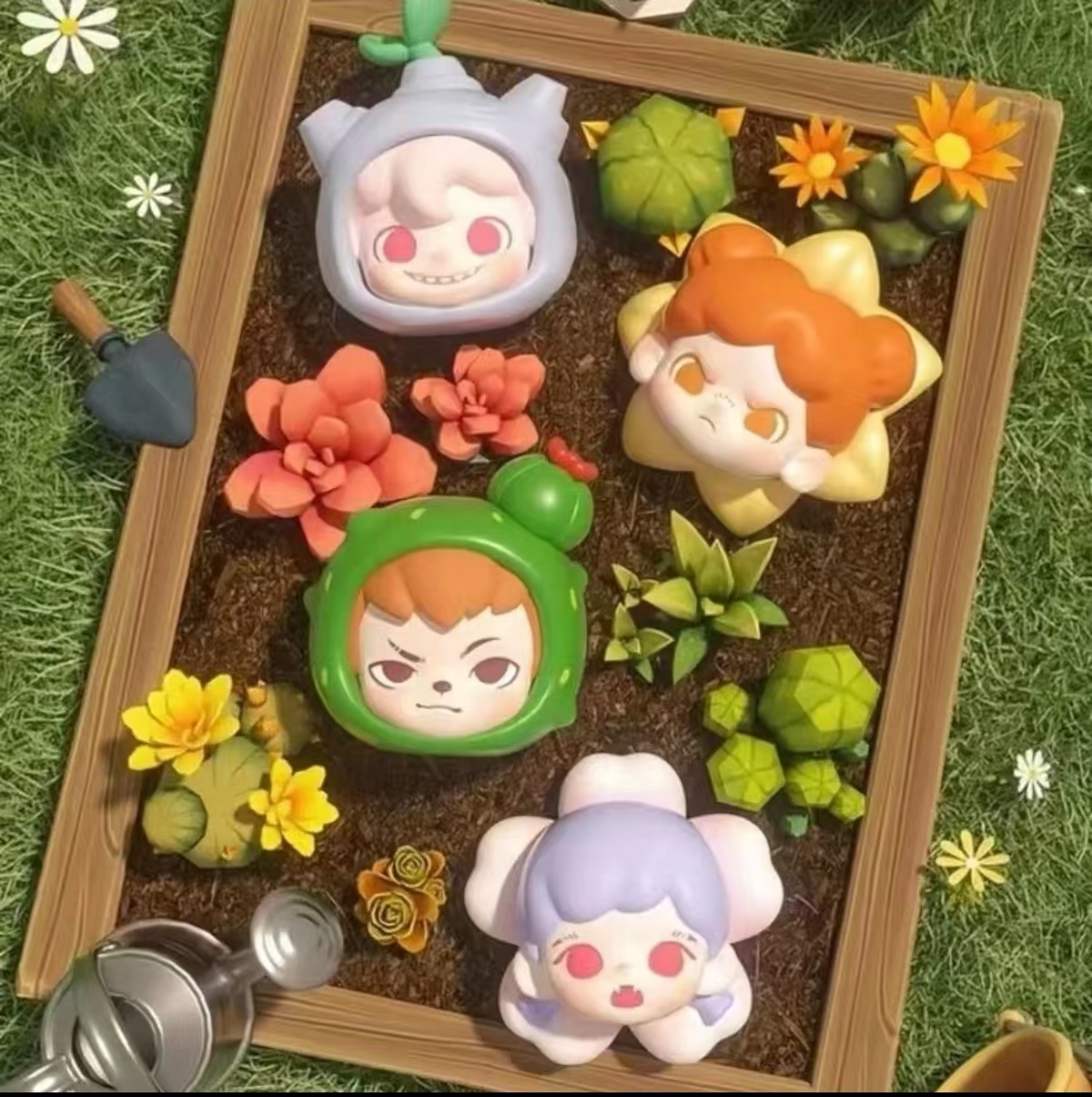 【拆盒】TNT植物研究所潮玩盲盒