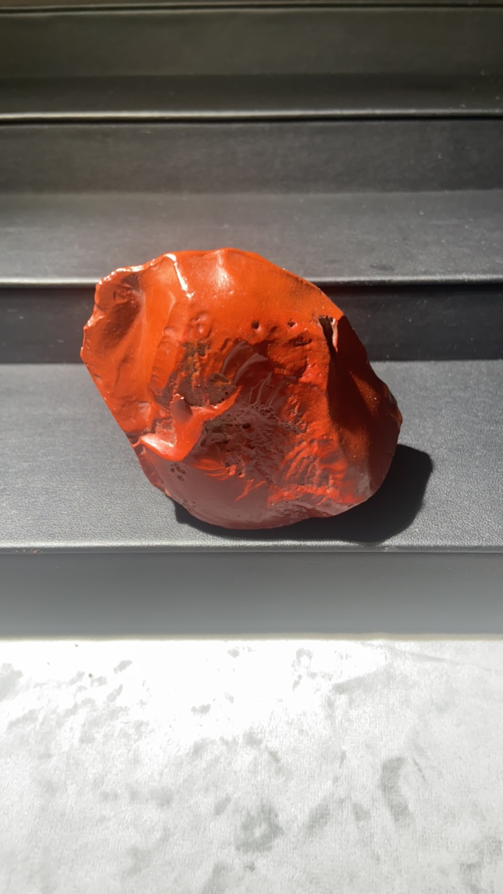 阿拉善戈壁五彩石 戈壁奇石摆件